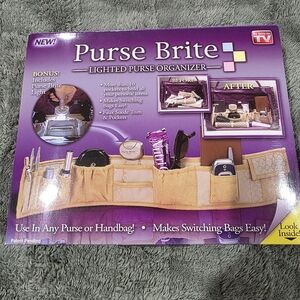Purse Brite Lighted Purse Organizer
